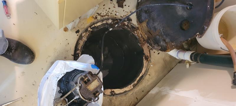 clogged drain